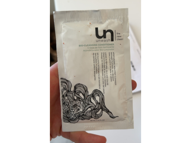 Unwash Bio-Cleansing Conditioner, 1 fl oz/30 mL