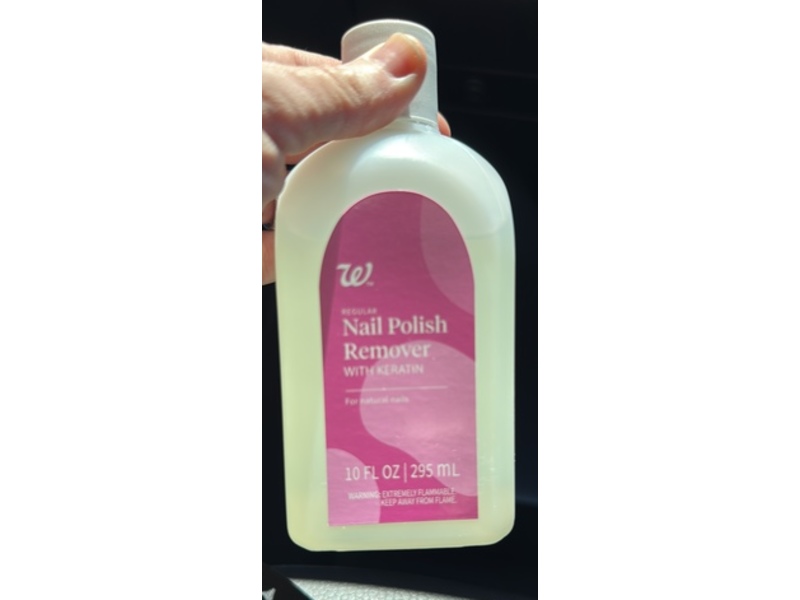 Walgreens Advanced Nail Polish Remover, 10 fl oz/295 mL