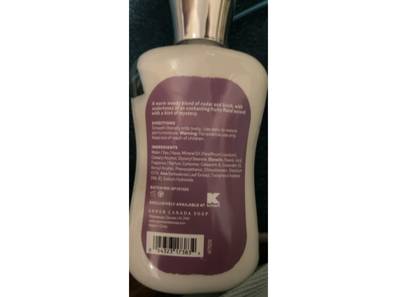 BeBath Escapes Enchanted Woods Body Lotion, 10 fl oz/300 mL