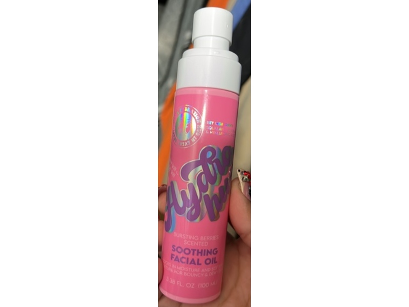 Hydro Hug Soothing Facial Oil, Bursting Berries, 3.38 fl oz/100 mL