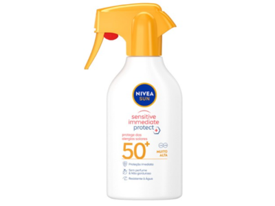 Nivea Sun Sensitive Immediate Protect, 50+, 270 mL