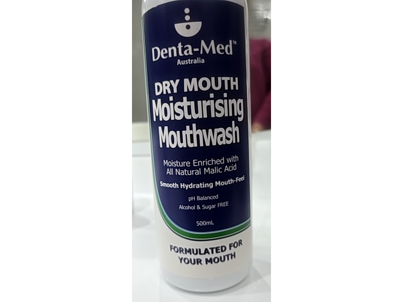 Denta-Med Dry Mouth Moisturising Mouthwash, 500 mL