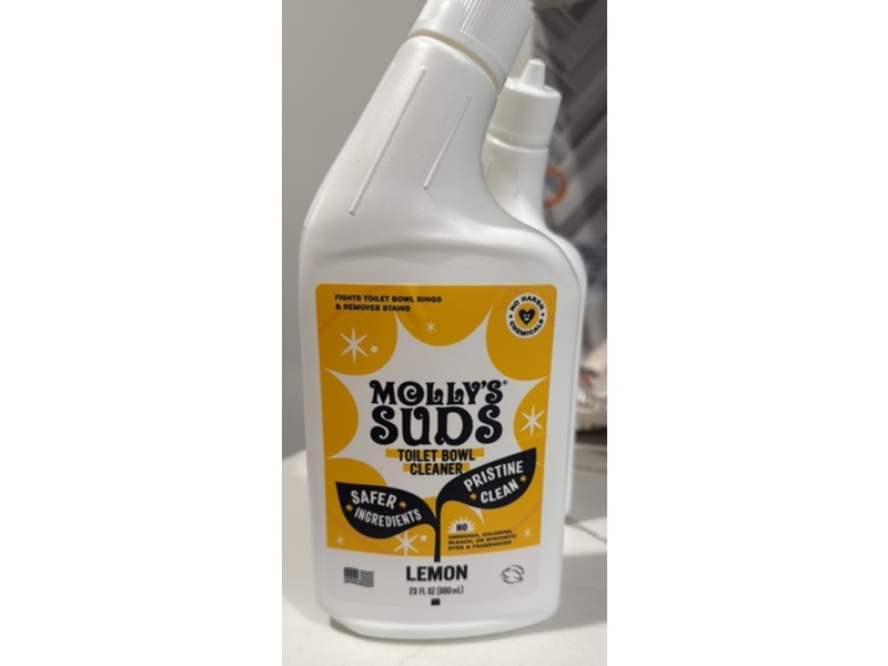 Molly's Suds Toilet Bowl Cleaner, 23 fl oz/880 mL, Pack Of 3