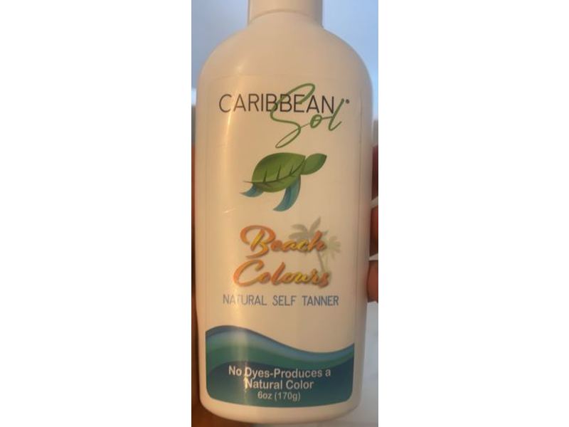 Caribbean Solutions Natural Self Tanner, Black Colours, 6 oz/170 g