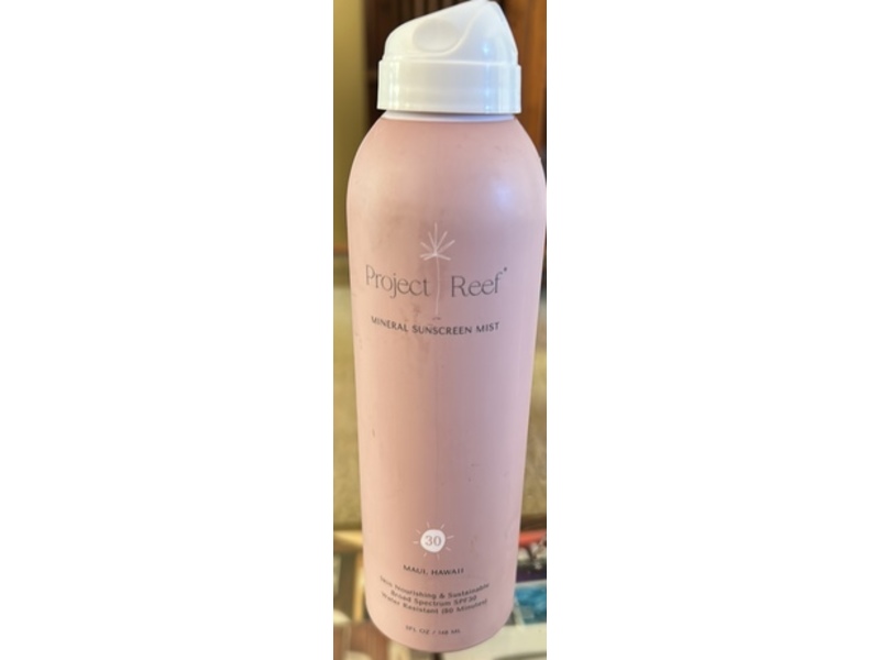 Project Reef Mineral Sunscreen Mist, SPF 30, 5 fl oz/148 mL