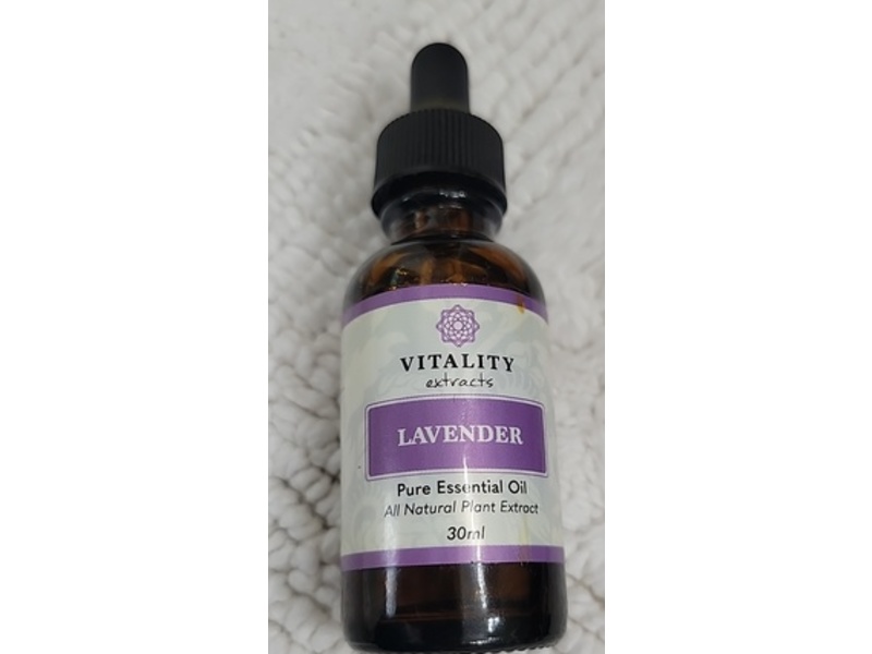 Vitality Extracts Pure Essential Oil, Lavender, 30 mL