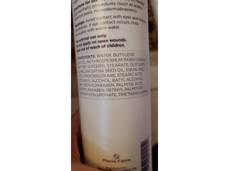 Glytone Soothing Lipid Recovery Cream, Camelina Oil, Pro-Vitamin A, Shea Butter, 16.9 fl oz/500 mL