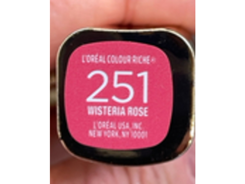 L'Oreal Colour Riche Lipstick, 251 Wisteria Rose, 0.13 fl oz/ 3.6 g