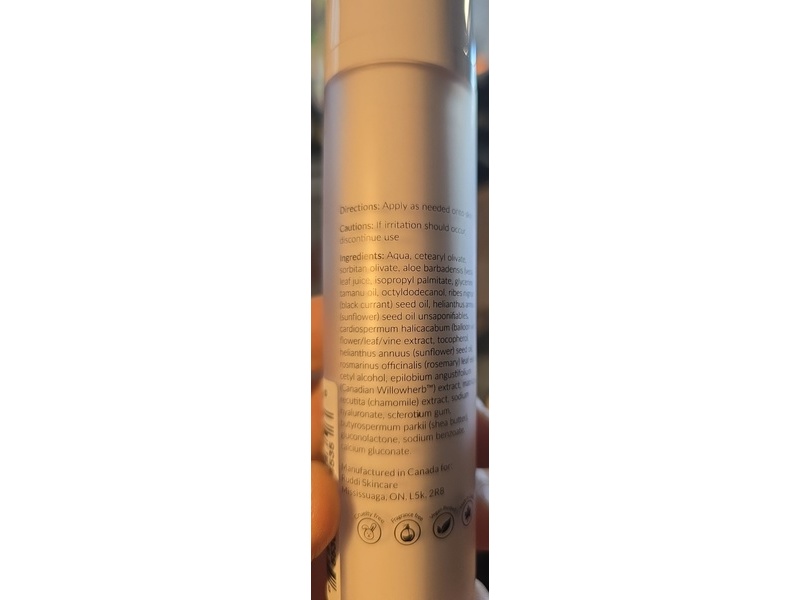 Ruddi Skincare Redness Control Daily Moisturizer, 1.7 oz/50 mL