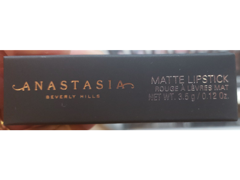 Anastasia Beverly Hills Matte Lipstick, Rage - Vivid Grape, 0.12 oz/3.5 g