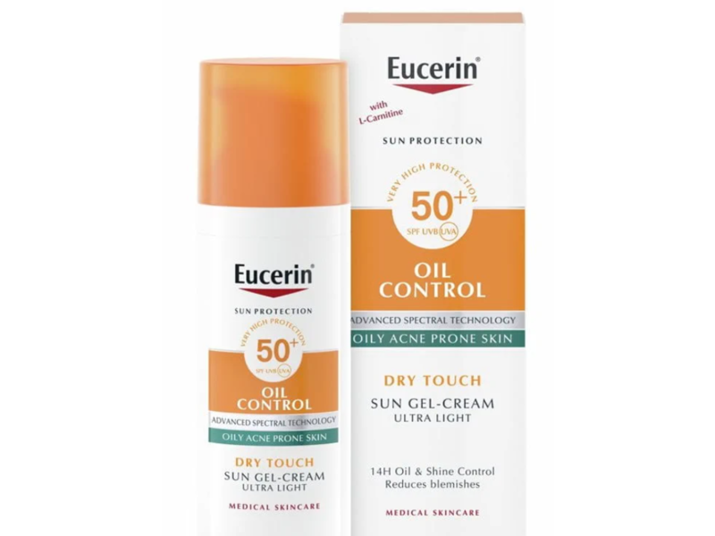 Eucerin Sun Protection Oil Control Sun Gel-Cream , SPF 50+, 50 mL