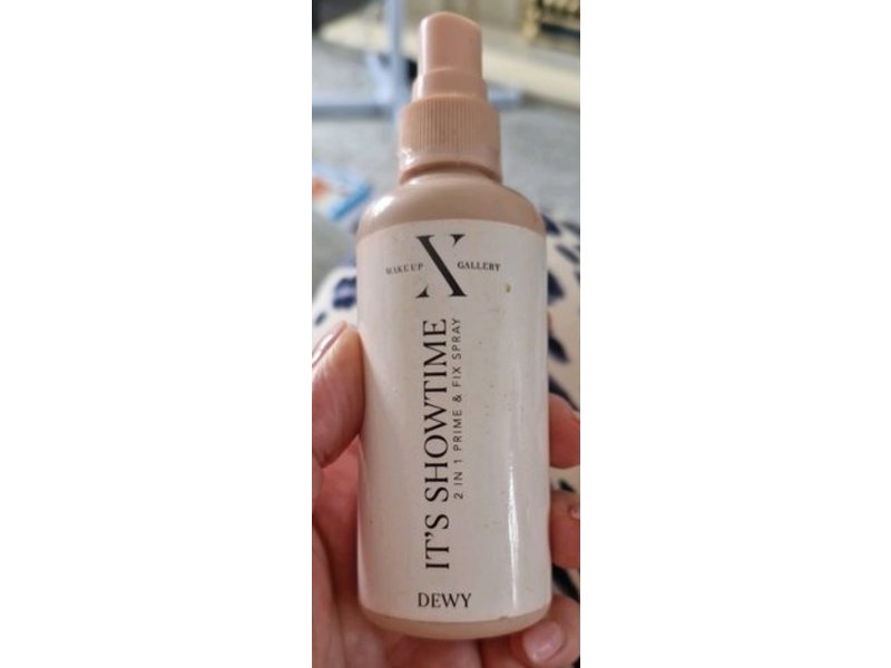 Makeup X Gallery It's Showtime 2 In 1 Primer & Fix Spray, Dewy, 100 mL