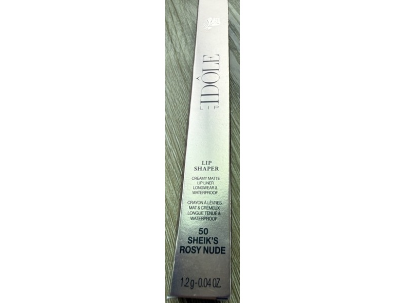 Lancome Lip Shaper Creamy Matte Lip Liner, 50 Sheik's Rosy Nude, 0.04 oz/1.2 g