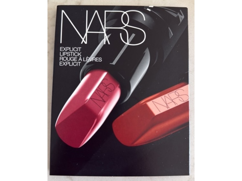 Nars Explict Lipstick Set, Rendezvous, Liaison, Unauthorized & No Rules, 0.006 oz/0.18 g
