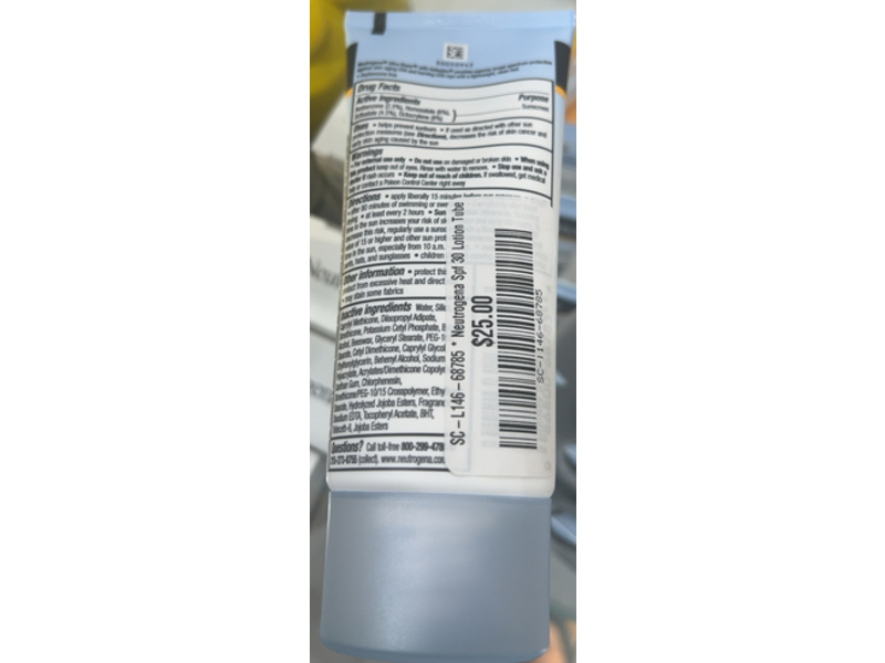 Neutrogena Helioplex Ultra Sheer Dry Touch Sunscreen, SPF 30, 3.0 fl oz/88 mL