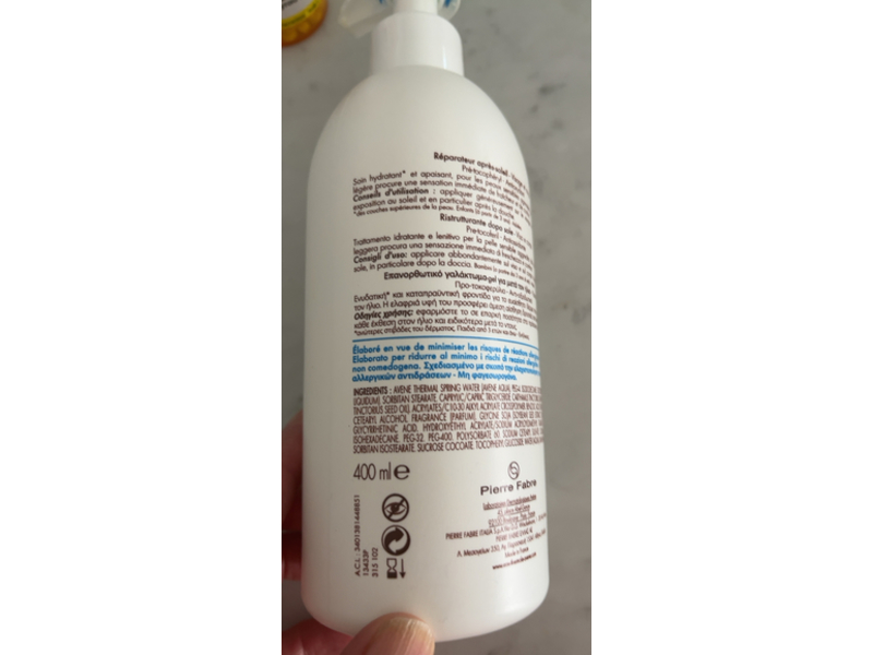 Avene After Sun Repair Creamy Gel, 13.5 fl oz/400 mL