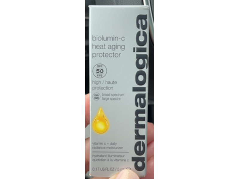 Dermalogica Biolumin C Heat Aging Protector, SPF 50, 0.17 fl oz/5 mL