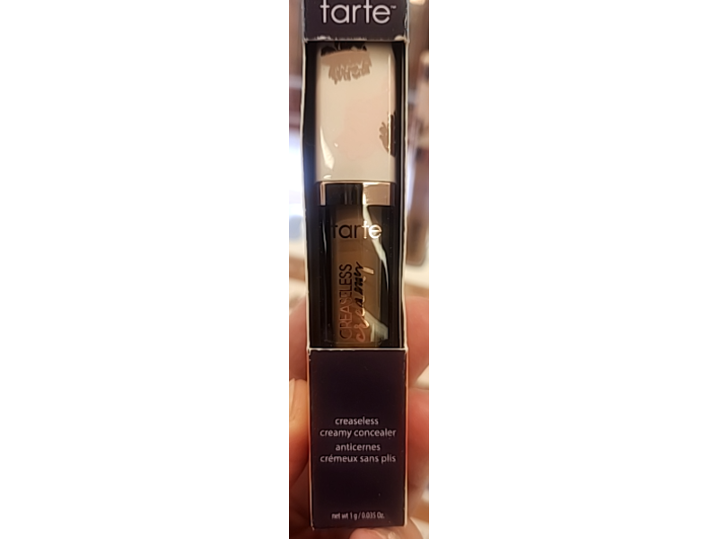 Tarte Creaseless Creamy Concealer, 53N Deep Neutral, 0.035 oz/1 g