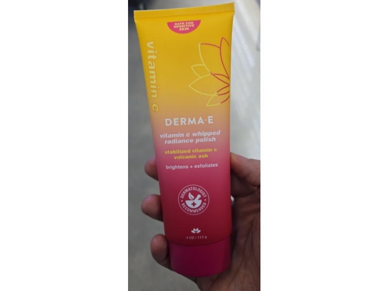 Derma E Whipped Radiance Polish, Vitamin C, 4 oz/113 g