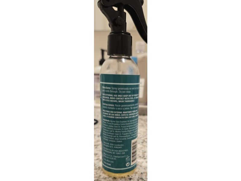 Difeel Peppermint Scalp Care Leave-In Conditioning Spray, 6 fl oz/177 mL