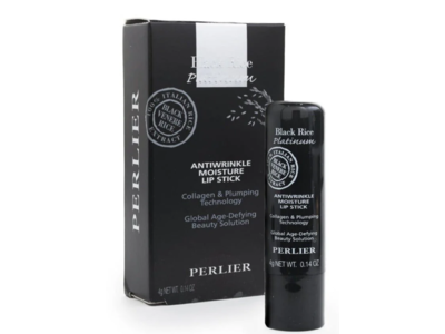 Perlier Black Rice Platinum Antiwrinkle Moisture Lip Stick, 0.14 oz/4 g