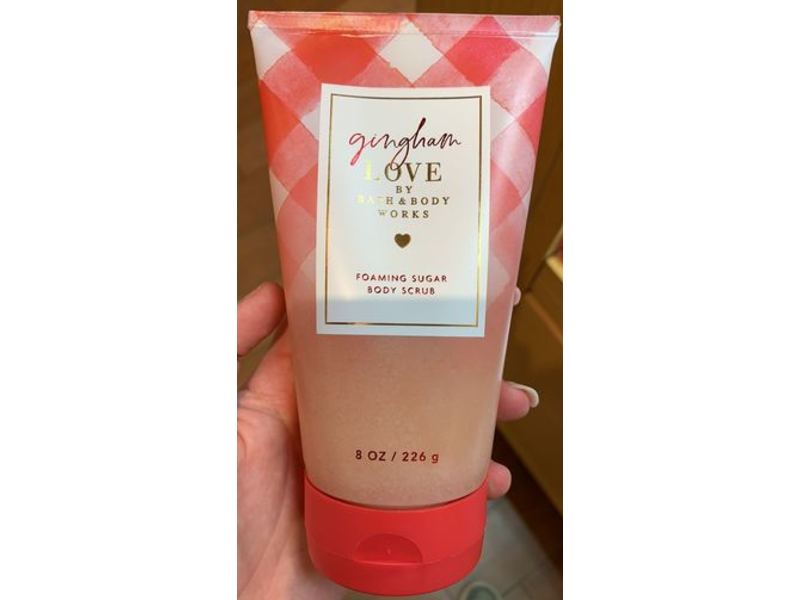 Bath & Body Works Foaming Sugar Body Scrub, Gingham Love, 8 oz/226 g