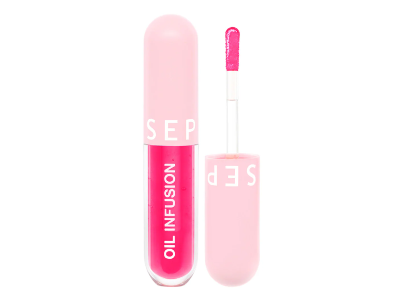 Sephora Collection Oil Infusion Hydrating Lip Oil, Cherry Sheer Red, 0.10 oz/3 mL