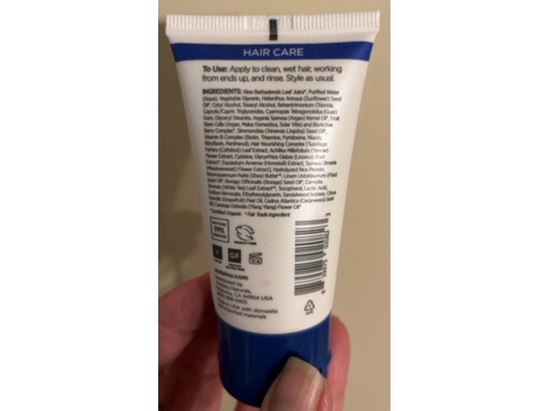 Andalou Naturals Argan Stem Cell Age Defying Conditioner, Fruit Stem Cell, 1.7 fl oz/50mL