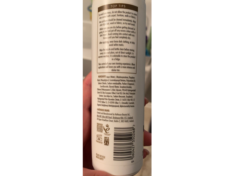 St. Moriz Professional Tanning Mousse, Dark, 6.76 fl oz/200 mL