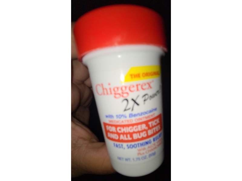 Chiggerex Medicated Ointment, Aloe Vera + Chamomile, 1.75 oz/50 g