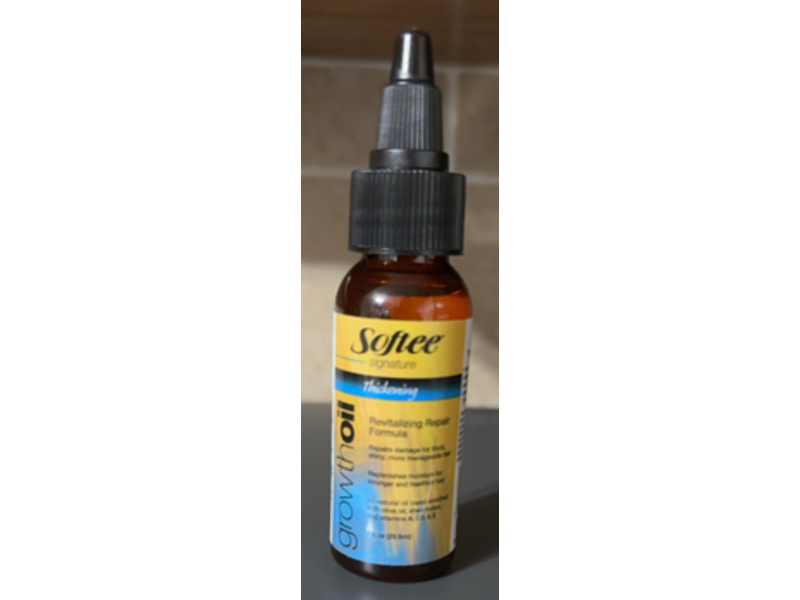 Softee Signature Thickening Growth Oil, 1 fl oz/29.6 mL, Pack Of 3