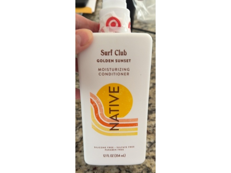 Native Surf Club Moisturizing Conditioner, Golden Sunset, 12 fl oz/354 mL