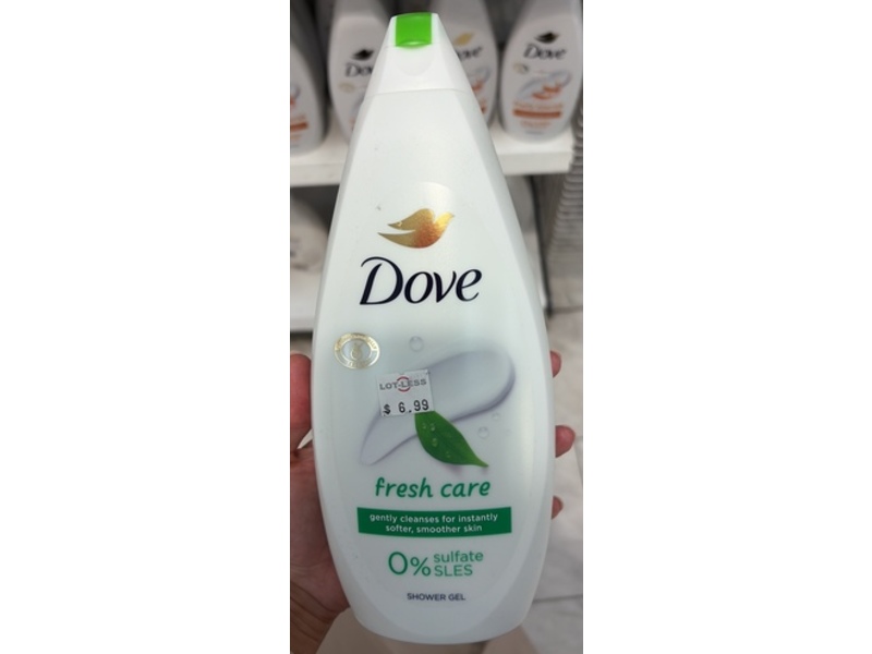 Dove Shower Gel, Fresh Care, 720 mL