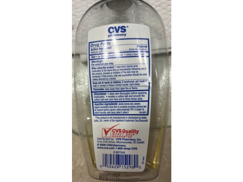 Cvs Pharmacy Skin Purifying Astringent, 10 fl oz/296 mL