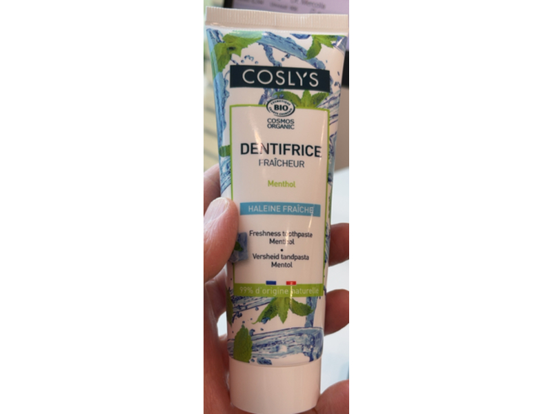 Coslys Dentifririce Freshness Toothpaste, Menthol, 100 g