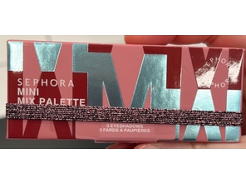 Sephora Collection Mini Mix Eyeshadow Palette, Boss Berry, 0.03 oz/0.94 g