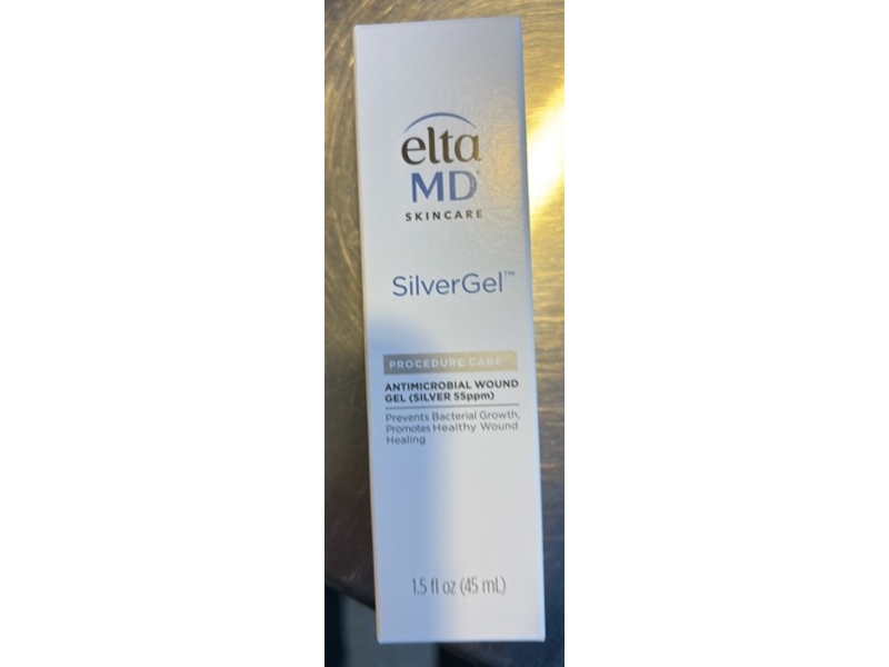 EltaMD Skincare SilverGel Antimicrobial Wound Gel, 1.5 fl oz/45 mL