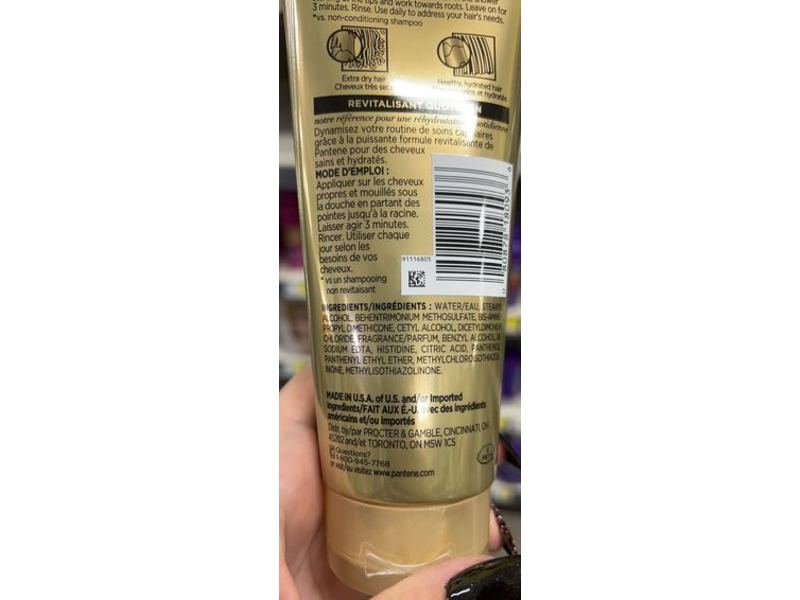 Pantene Pro-V Daily Conditioner, Moisture Renewal, 6 fl oz/180 mL, Pack Of 3