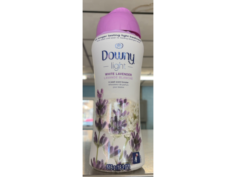Downy Light In-Wash Scent Booster, White Lavender, 18.2 oz/515 g