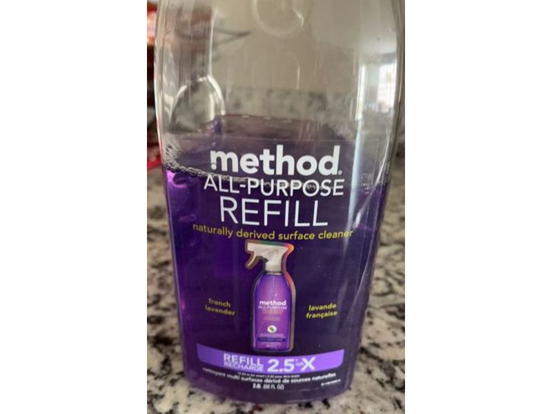 Method All-Purpose Cleaner Refill, French Lavender, 68 fl oz/2 L