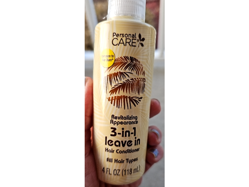 Personal Care 3-In-1 leave In Hair Conditioner, 4 fl oz/118 mL