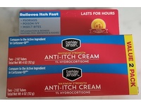 Berkley Jensen Anti-Itch Cream, 4 oz/112 g, Pack Of 2 - thumbnail 1
