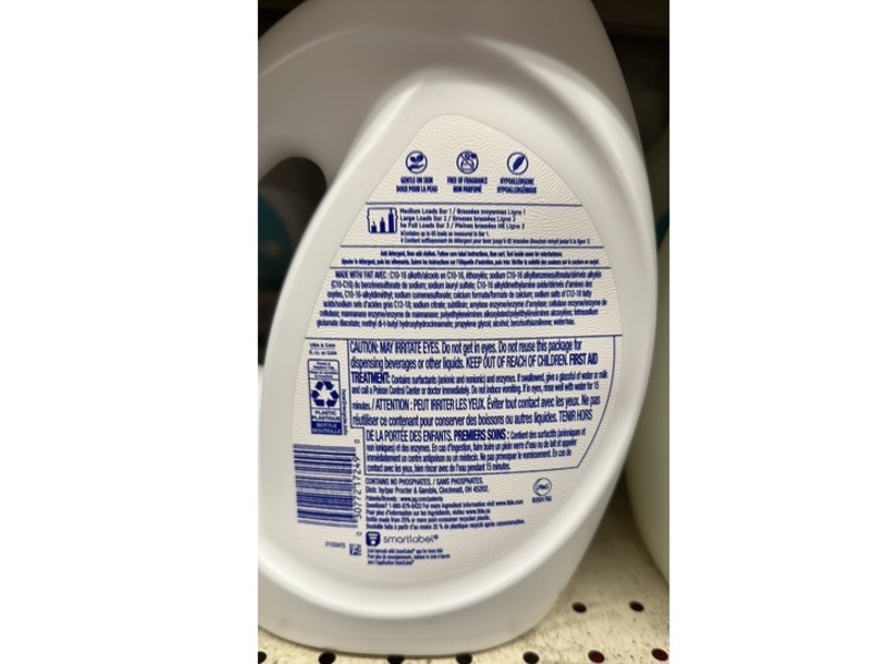 Tide Laundry Detergent, Odor Refresh, 65 Loads, 92 fl oz/2.72 L