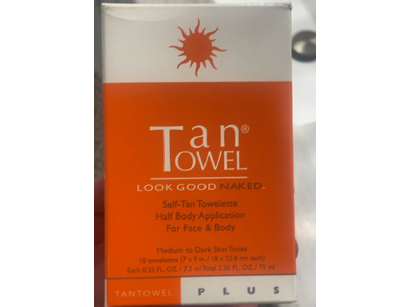 Tan Towel Self Tan Towelettes, 10 Count