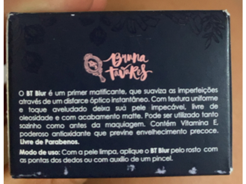 Bruna Tavares Blur Primer, Minimiza Poros, 10 g