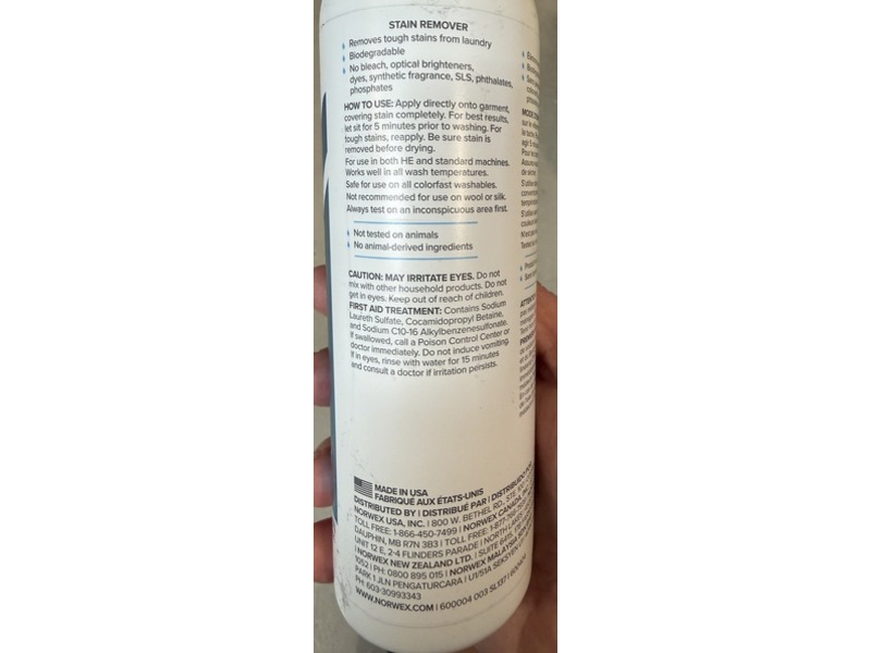 Norwex Mould & Mildew Stain Remover, 12 fl oz/355 mL