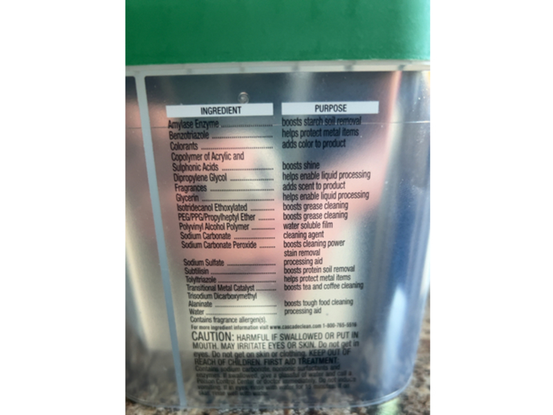 Cascade Platinum ActionPacs, Lemon Scent, 23.4 oz/666 g, 45 Pacs