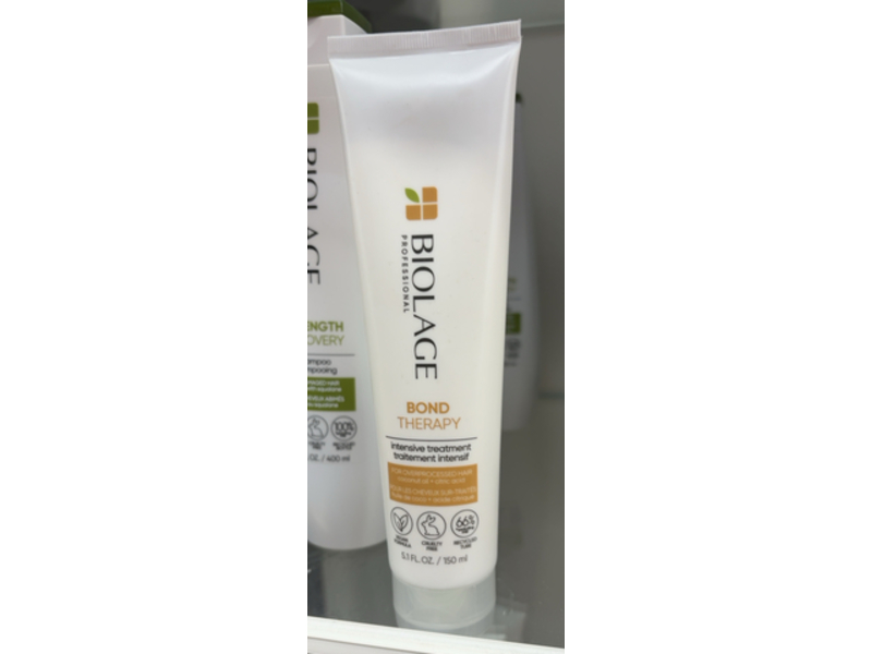 Biolage Bond Therapy Intensive Treatment, Coconut Oil + Citric Acid, 5.1 fl oz/150 mL