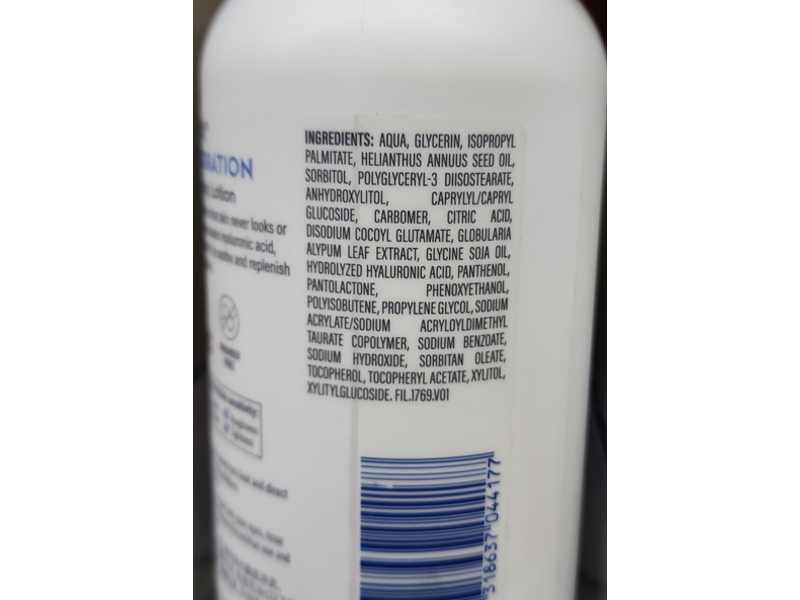 Cetaphil Replenishing Body Lotion, Optimal Hydration, 16 fl oz/473 mL