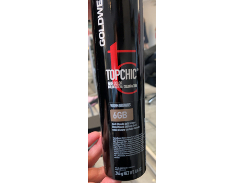Goldwell Topchic Permanent Hair Color, 6GB, 8.6 oz/245 mL